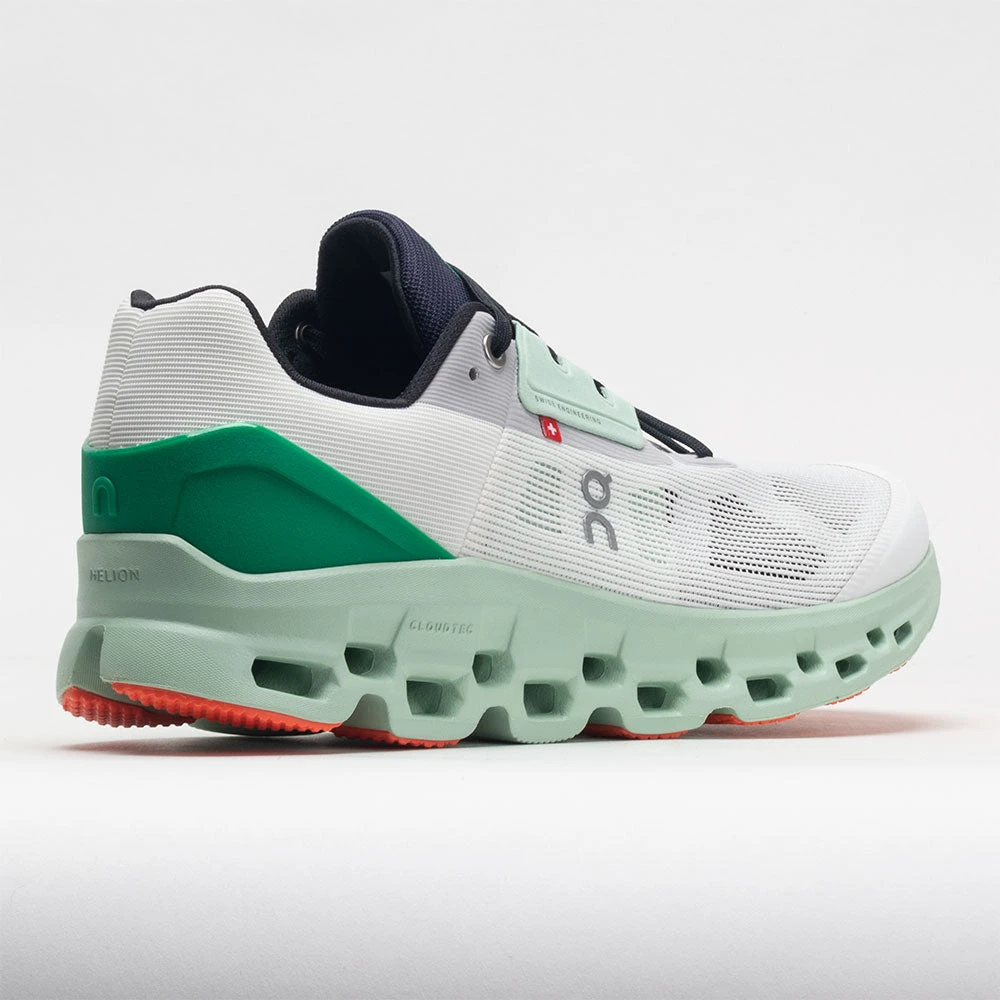 On Cloudstratus Men's Undyed White/Creek On Running On Cloudstratus Men's Undyed White/Creek -Fashion Shoe Store 049731 6