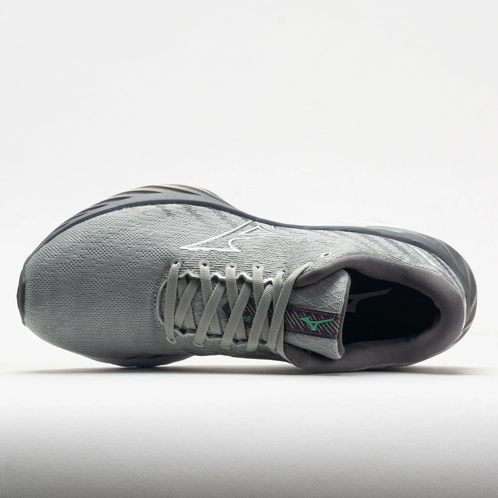 Mizuno Wave Inspire 19 Women's Harbor Mist/White Mizuno Wave Inspire 19 Women's Harbor Mist/White -Fashion Shoe Store 049746 2