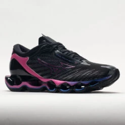 Mizuno Wave Prophecy 12 Women's Black Oyster -Fashion Shoe Store 049755 5