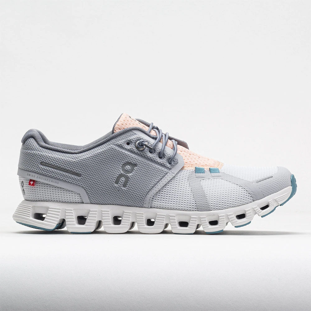 On Cloud 5 Push Women's Glacier/Undyed White On Running On Cloud 5 Push Women's Glacier/Undyed White -Fashion Shoe Store 049786 3