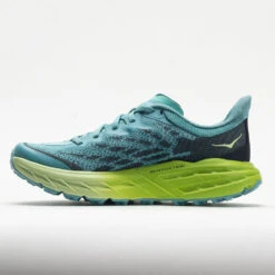 HOKA Speedgoat 5 Women's Coastal Shade/Green Glow -Fashion Shoe Store 049967 1