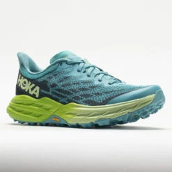 HOKA Speedgoat 5 Women's Coastal Shade/Green Glow -Fashion Shoe Store 049967 5