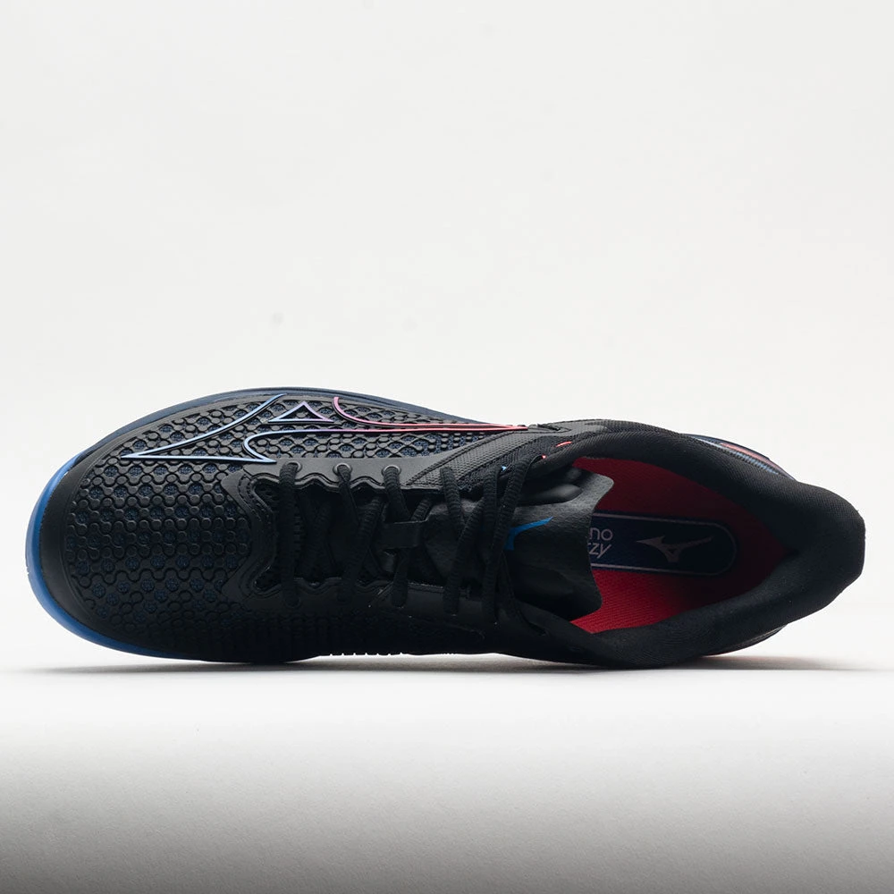 Mizuno Wave Exceed Tour 5 Men's Black/Peace Blue Mizuno Wave Exceed Tour 5 Men's Black/Peace Blue -Fashion Shoe Store 116785 2