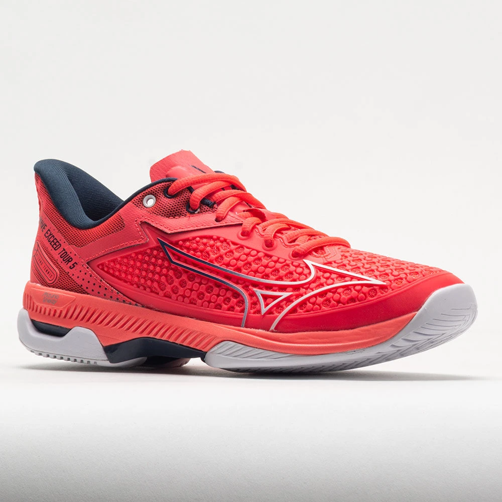 Mizuno Wave Exceed Tour 5 AC Women's Driven Pink/White Mizuno Wave Exceed Tour 5 AC Women's Driven Pink/White -Fashion Shoe Store 116790 5