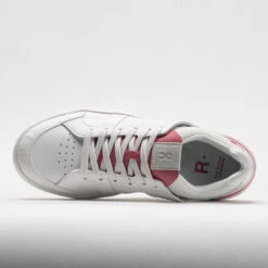 On Running On The Roger Clubhouse Women's White/Rosewood -Fashion Shoe Store 116860 2