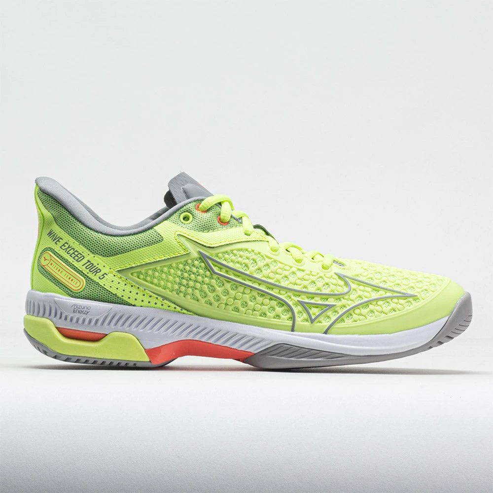 Mizuno Wave Exceed Tour 5 AC Women's Neo Lime/Ultimate Gray Mizuno Wave Exceed Tour 5 AC Women's Neo Lime/Ultimate Gray -Fashion Shoe Store 117141 3