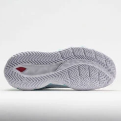 Mizuno Wave Enforce Tour AC Women's White/Tanager Turquoise -Fashion Shoe Store 117145 4