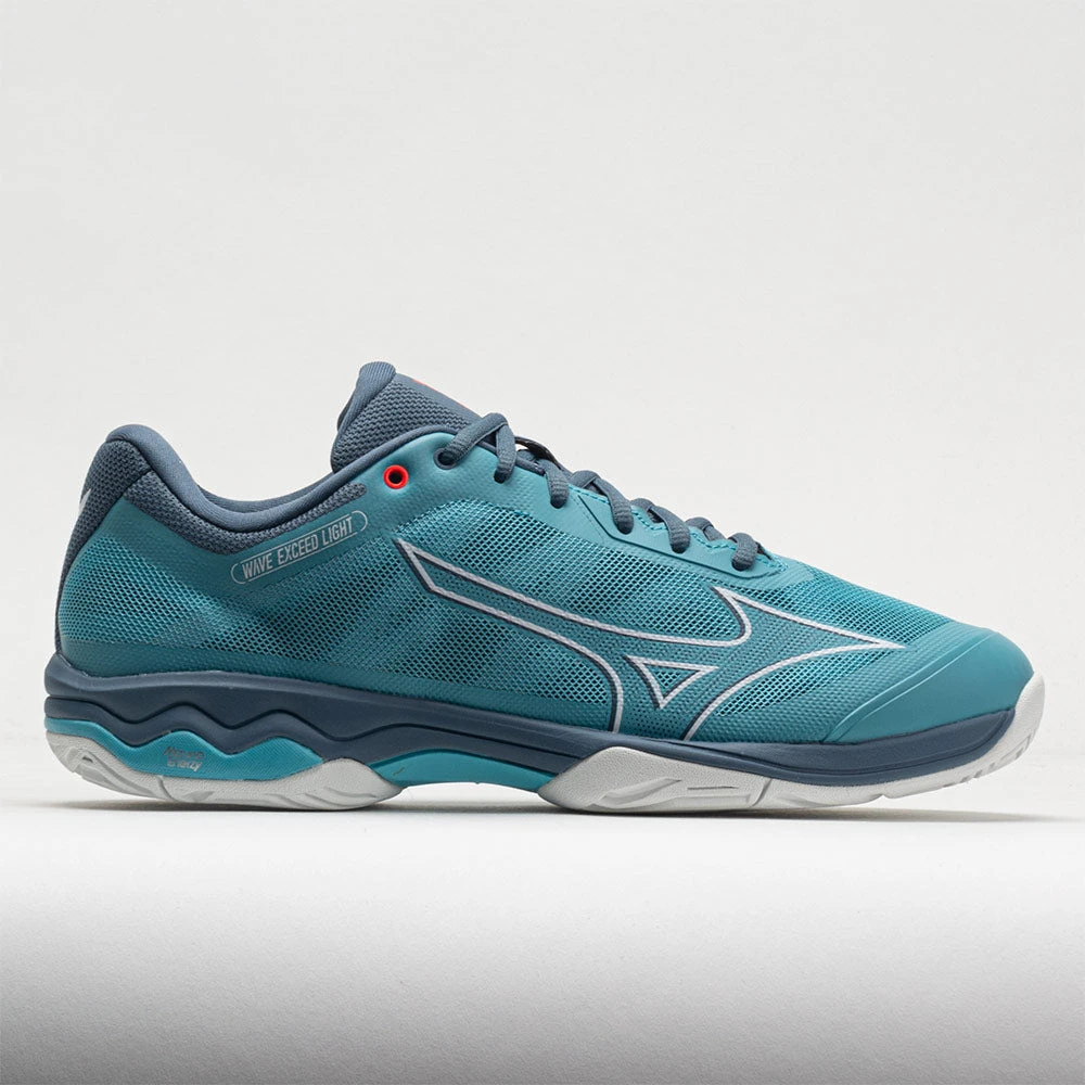 Mizuno Wave Exceed Light AC Men's Maui Blue/White Mizuno Wave Exceed Light AC Men's Maui Blue/White -Fashion Shoe Store 117146 3