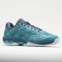 Mizuno Wave Exceed Light AC Men's Maui Blue/White 6 Mizuno Wave Exceed Light AC Men's Maui Blue/White -Fashion Shoe Store 117146 5