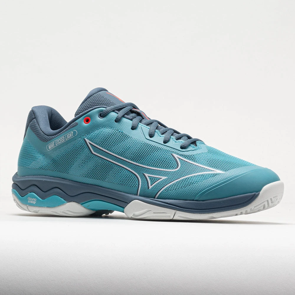 Mizuno Wave Exceed Light AC Men's Maui Blue/White Mizuno Wave Exceed Light AC Men's Maui Blue/White -Fashion Shoe Store 117146 5