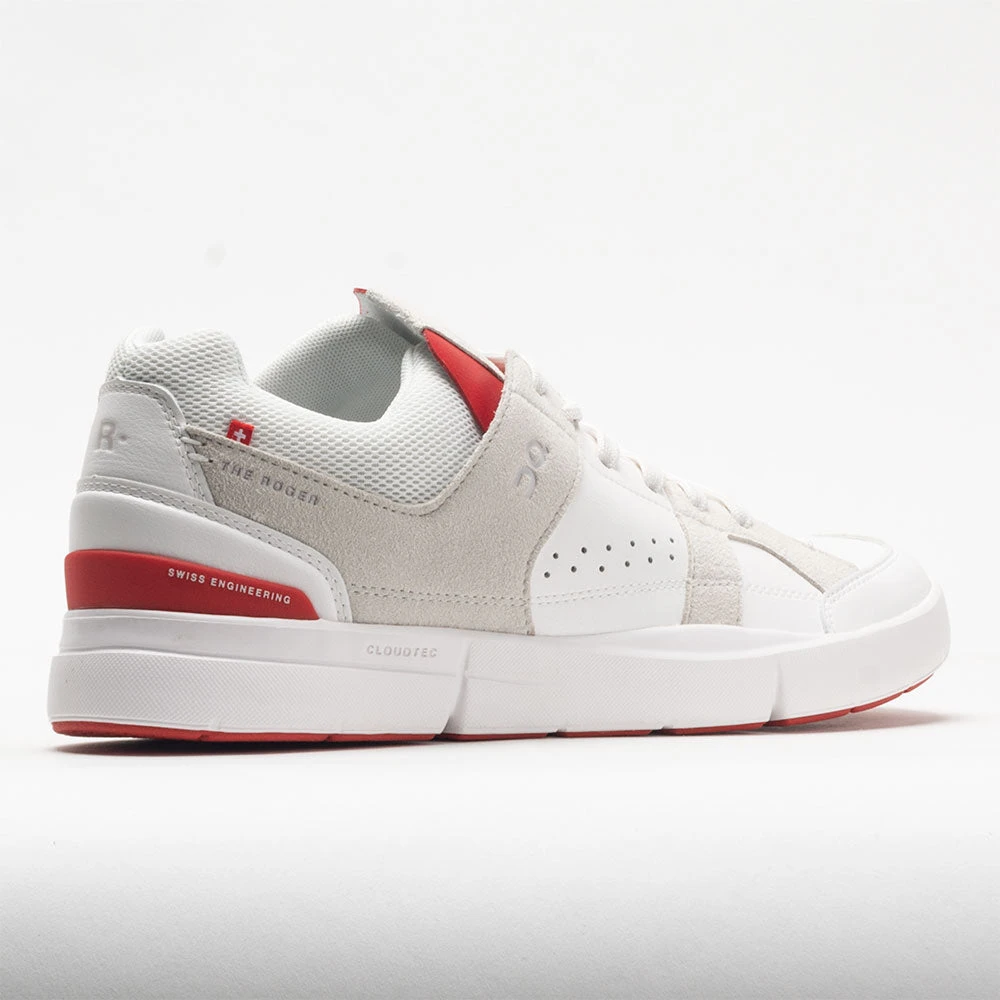 On The Roger Clubhouse Men's White/Red On Running On The Roger Clubhouse Men's White/Red -Fashion Shoe Store 117181 6