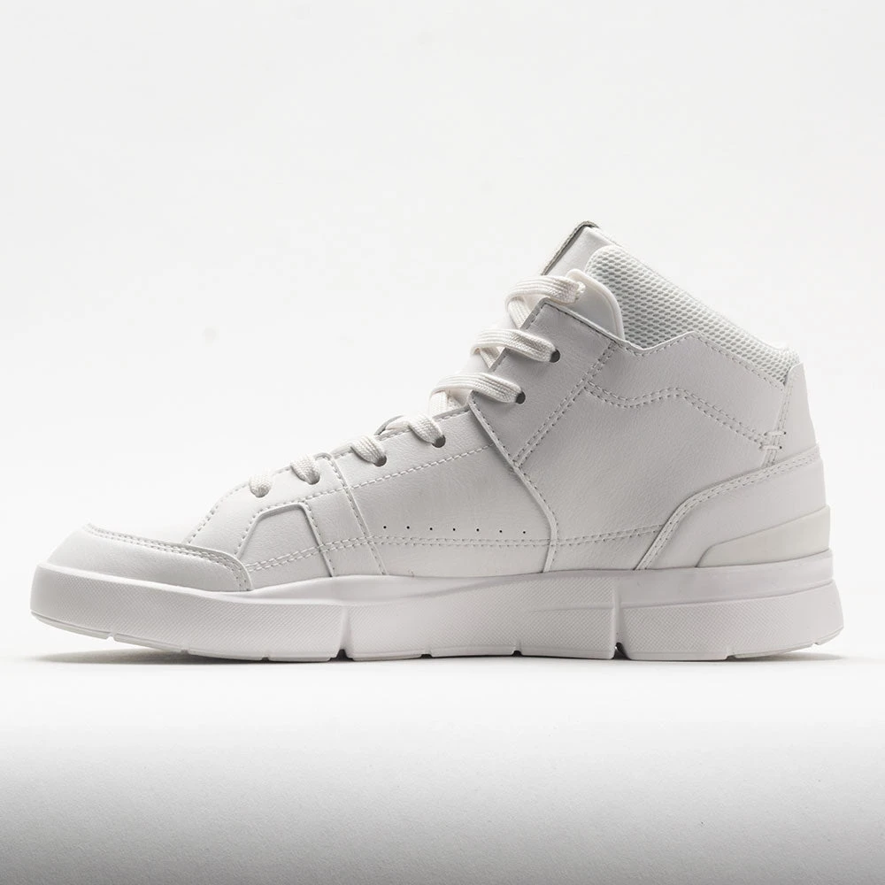 On The Roger Clubhouse Mid Women's All White On Running On The Roger Clubhouse Mid Women's All White -Fashion Shoe Store 117320 1