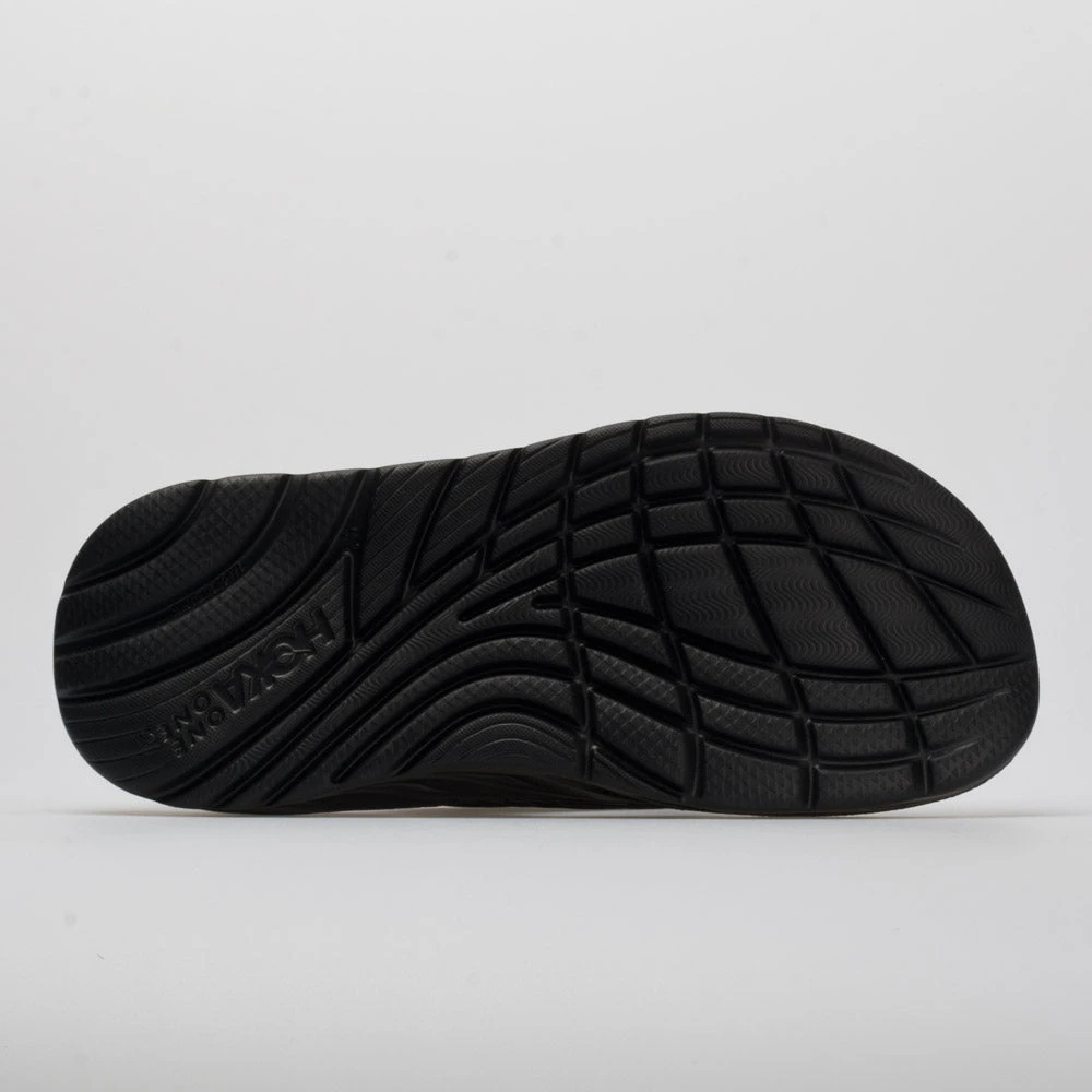 Hoka One One Ora Recovery Flip Men's Black/Dark Gull Gray Hoka One One Ora Recovery Flip Men's Black/Dark Gull Gray -Fashion Shoe Store 570409 4