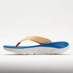 HOKA Ora Recovery Flip Men's Impala/Coastal Sky -Fashion Shoe Store 570603 1