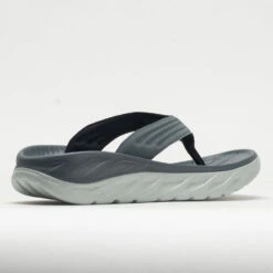 HOKA Ora Recovery Flip Men's Balsam Green/Mercury -Fashion Shoe Store 570605 6