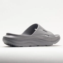 HOKA Ora Recovery Slide 3 Unisex Grey/Grey -Fashion Shoe Store 570608 6