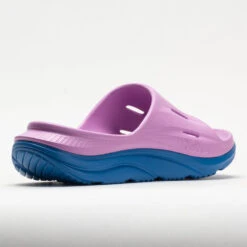 HOKA Ora Recovery Slide 3 Unisex Cyclamen/Coastal Sky -Fashion Shoe Store 570612 6
