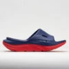 HOKA Ora Slide 3 Unisex Bellwether Blue/Red Alert 2 HOKA Ora Slide 3 Unisex Bellwether Blue/Red Alert -Fashion Shoe Store 570614 3