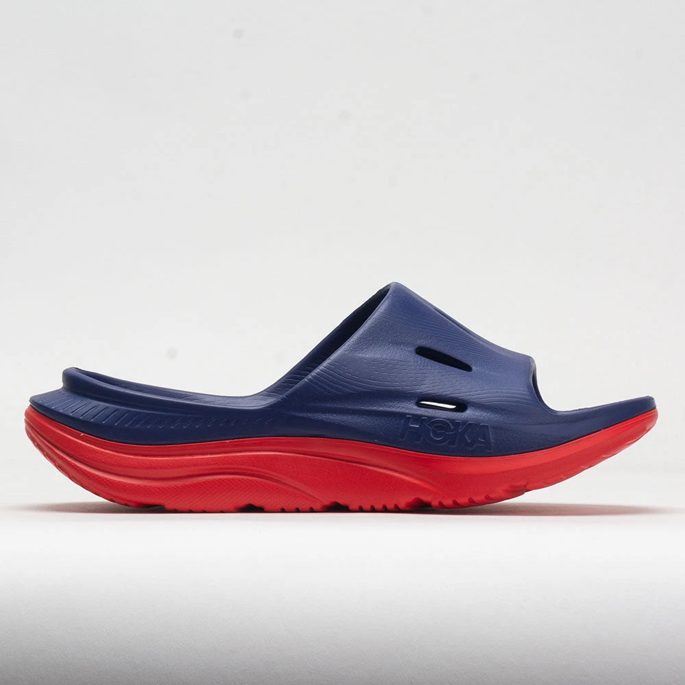 HOKA Ora Slide 3 Unisex Bellwether Blue/Red Alert HOKA Ora Slide 3 Unisex Bellwether Blue/Red Alert -Fashion Shoe Store 570614 3