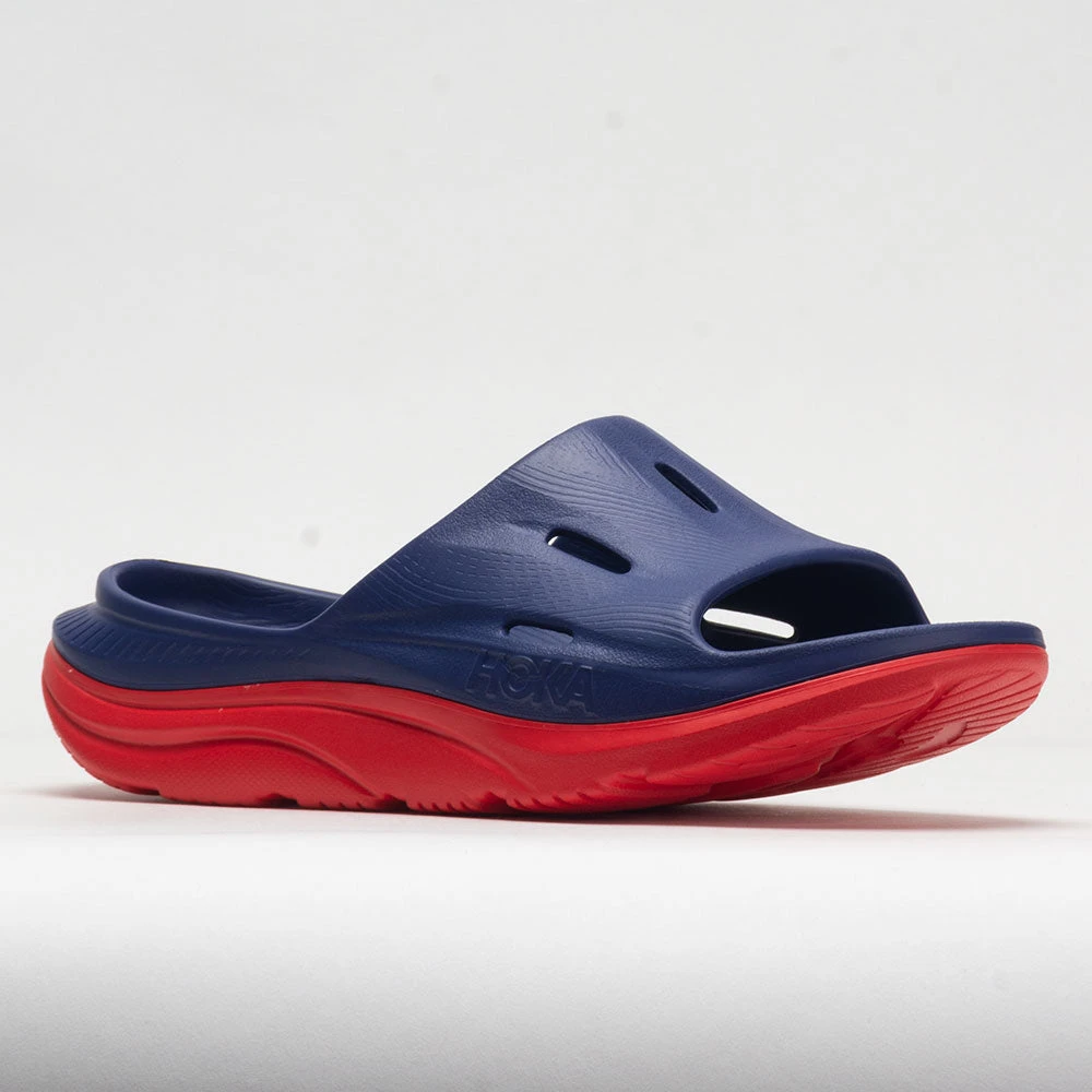 HOKA Ora Slide 3 Unisex Bellwether Blue/Red Alert HOKA Ora Slide 3 Unisex Bellwether Blue/Red Alert -Fashion Shoe Store 570614 5