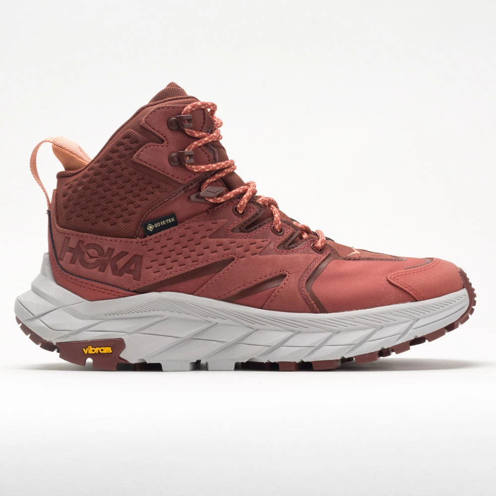 Hoka One One Anacapa Mid GTX Women's Hot Sauce/Cherry Mahogany Hoka One One Anacapa Mid GTX Women's Hot Sauce/Cherry Mahogany -Fashion Shoe Store 631184 3