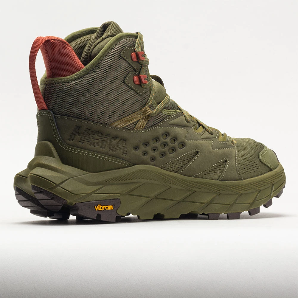 HOKA Anacapa Breeze Mid Men's Avocado/Burnt Ochre HOKA Anacapa Breeze Mid Men's Avocado/Burnt Ochre -Fashion Shoe Store 631389 6